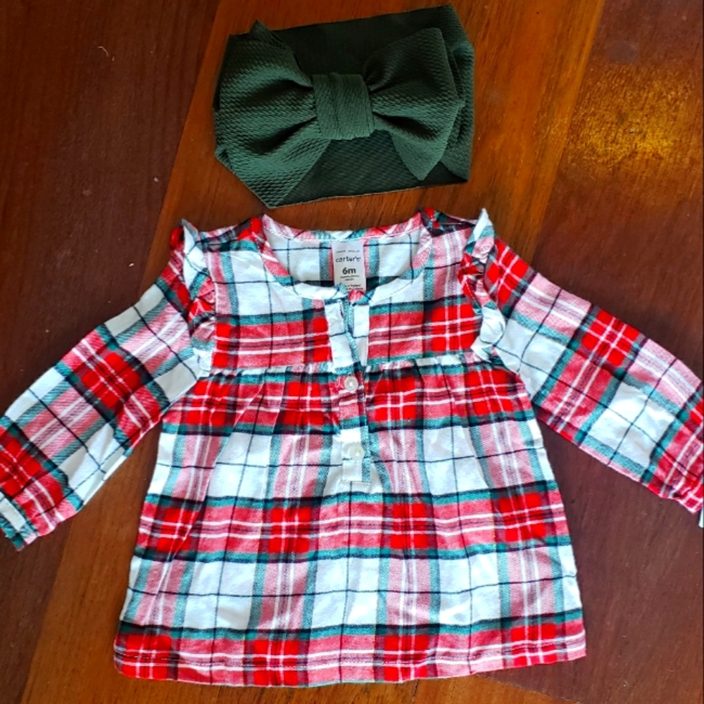 Baby Girl Christmas Shirt